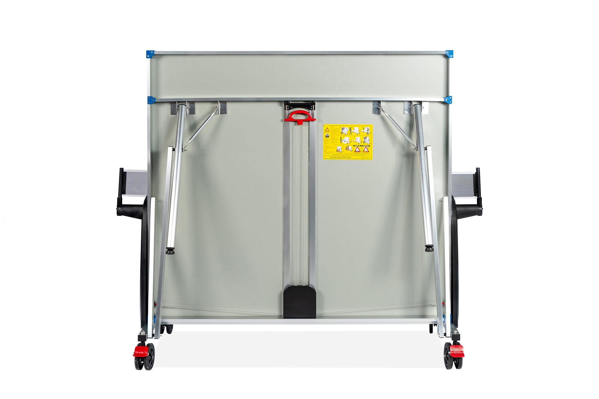 Теннисный стол всепогодный WINNER "W-800 Outdoor" (274 х 152,5 х 76 см) алюминиевый, с комплектом (сетка, 2 ракетки, 6 шариков )