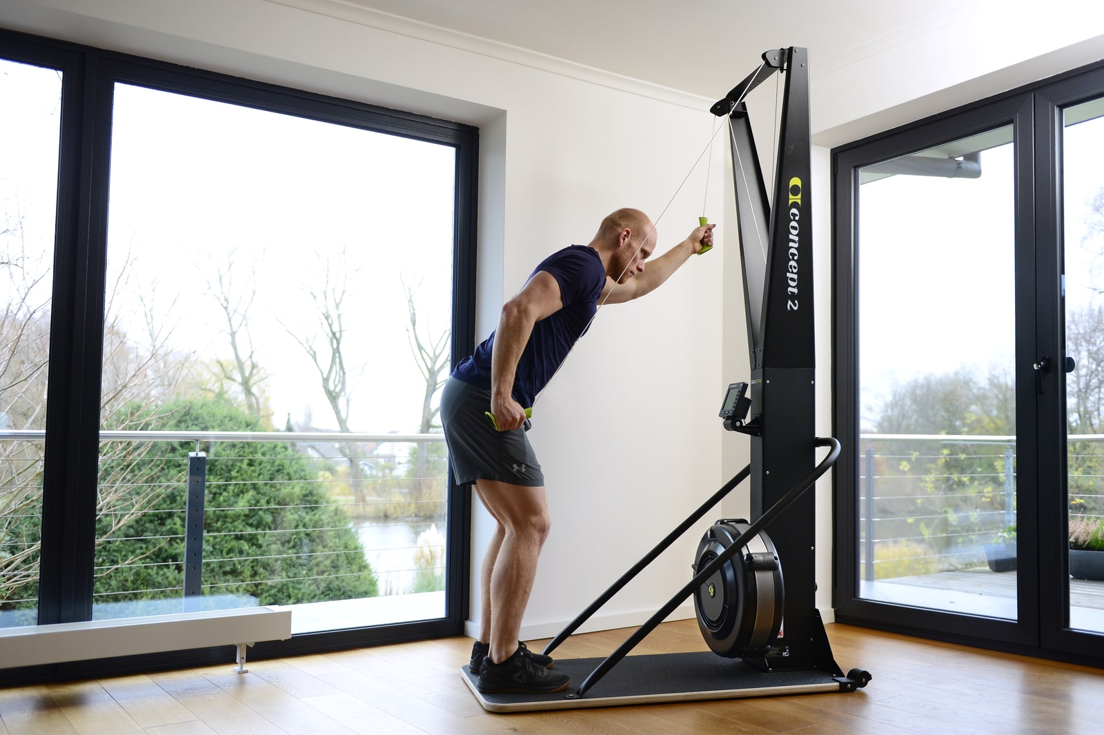 Лыжный тренажер Concept 2 SkiErg PM5+подставка