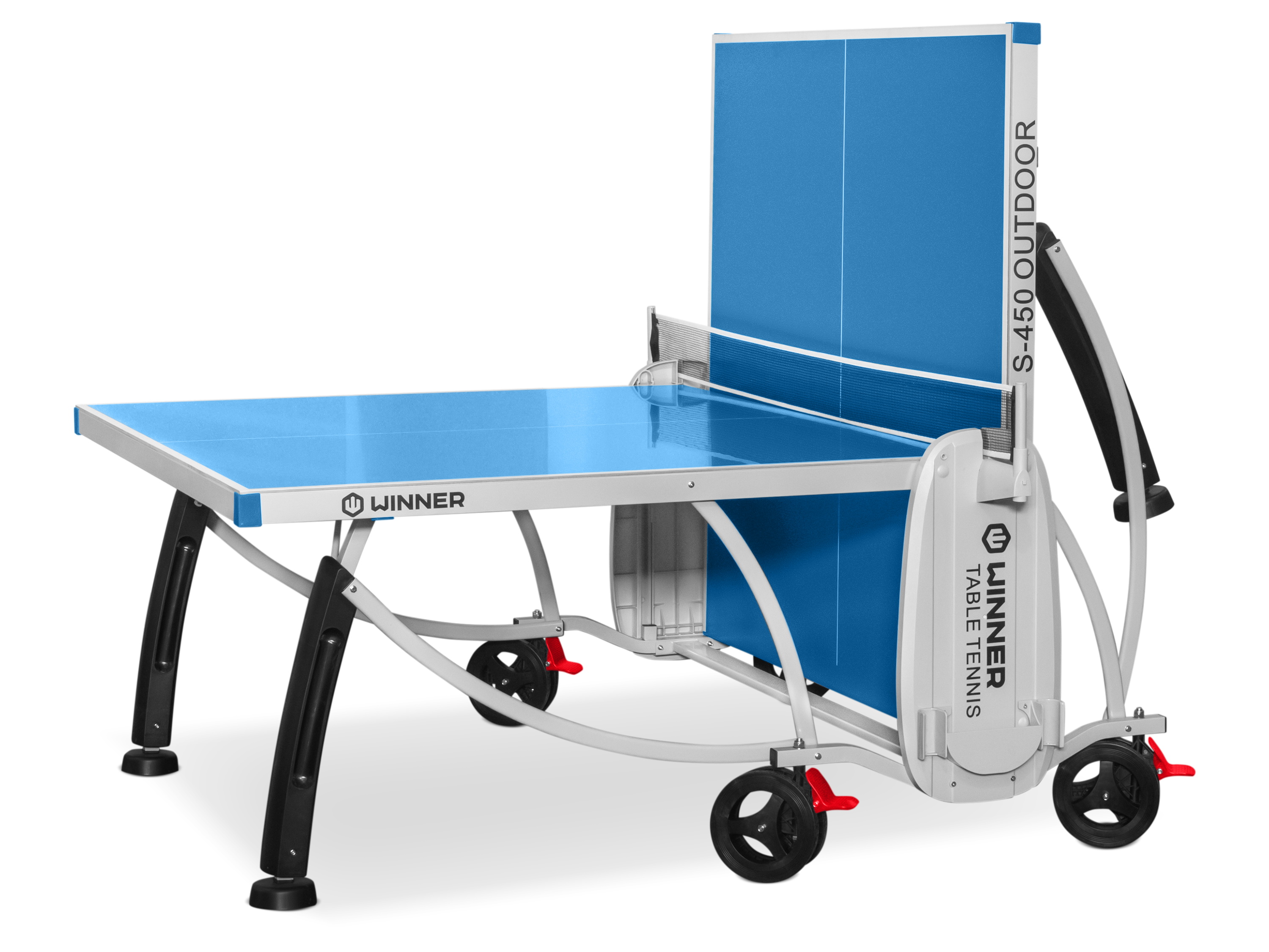 Теннисный стол "Winner S-450 Outdoor" (274 х 152,5 х 76 см) с сеткой