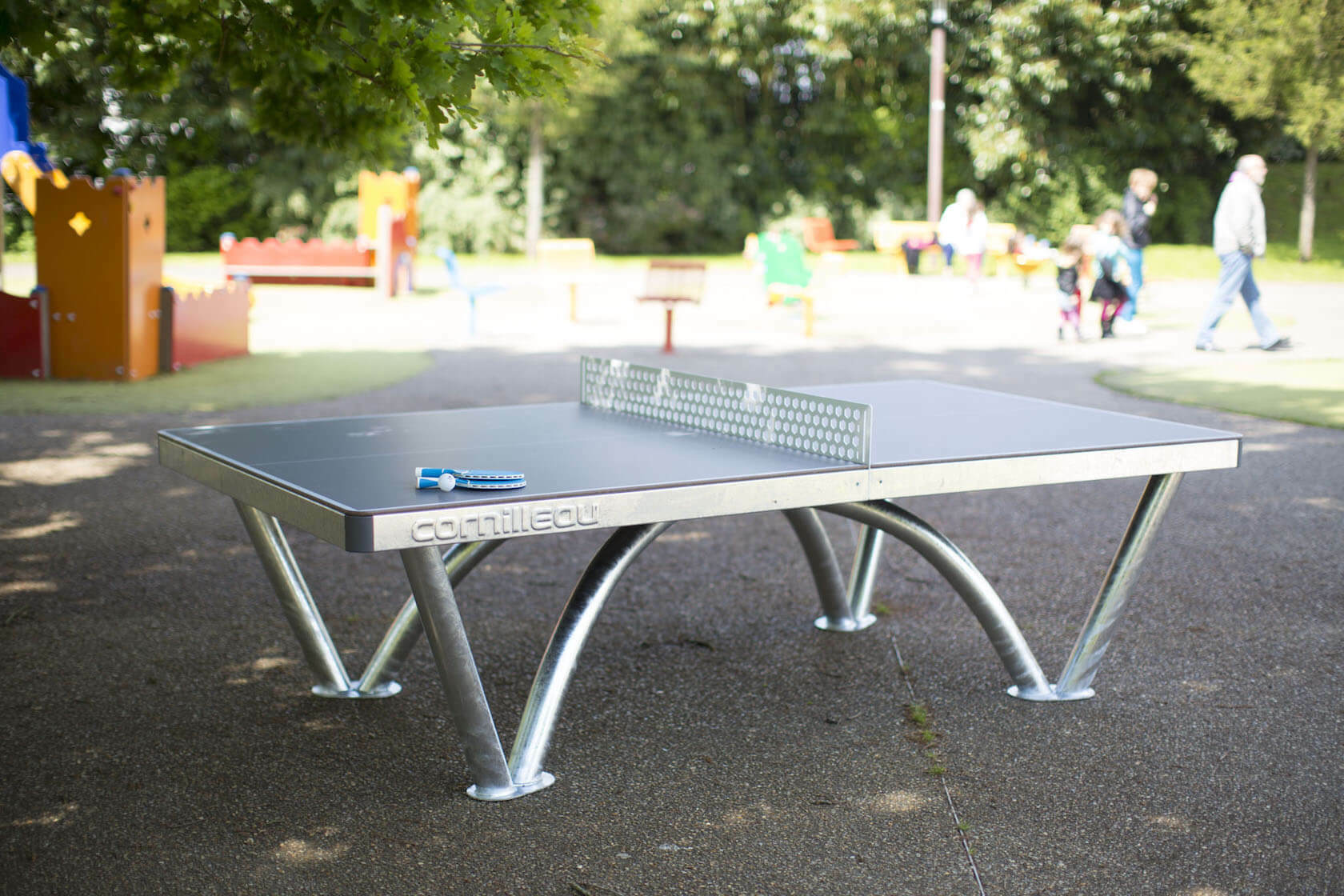 Теннисный стол Cornilleau PARK grey 9мм