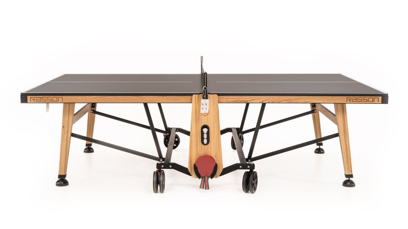Теннисный стол "RASSON PREMIUM T01 Indoor" (274 х 152,5 х 76 см, натуральный ясень) с сеткой
