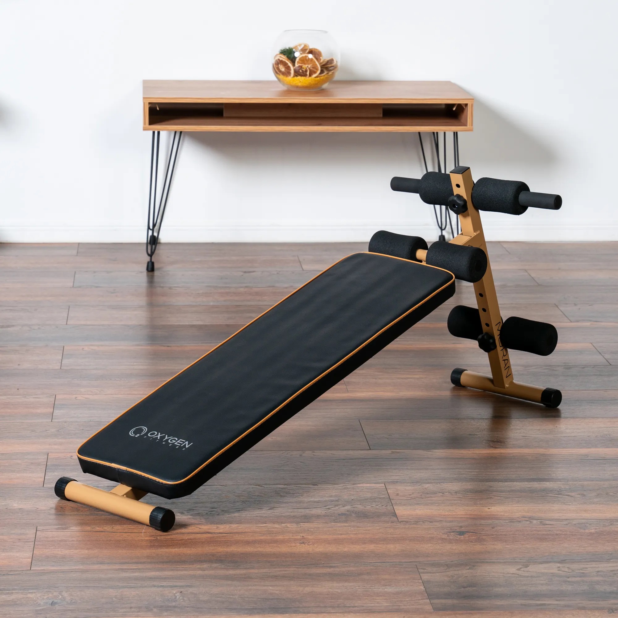 Скамья для пресса прямая OXYGEN FITNESS MORAN