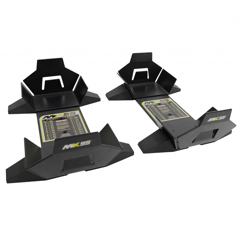 Гантели наборные First Degree Fitness MX Select MX-55, вес 4.5-24.9 кг, 2 шт без стойки