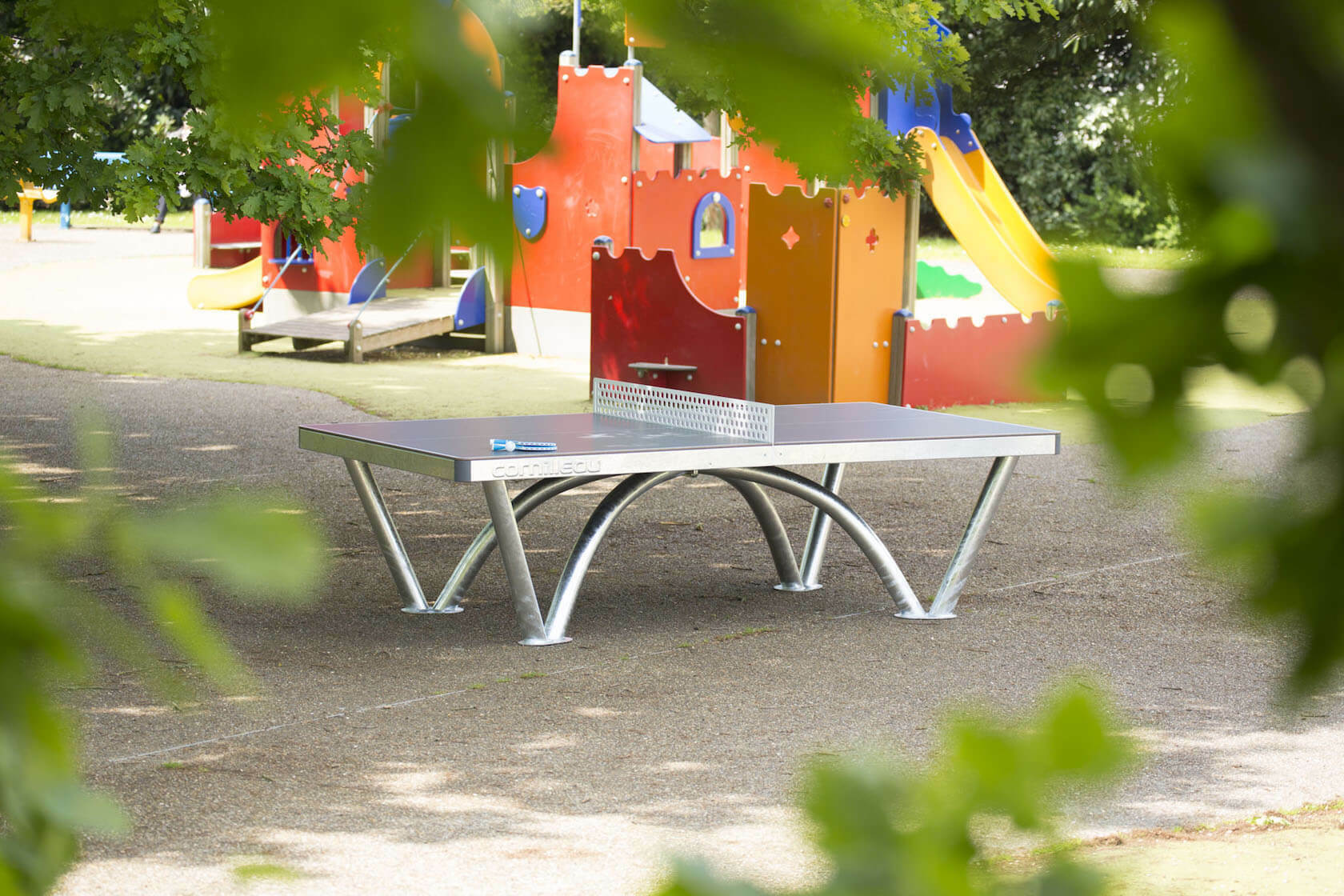 Теннисный стол Cornilleau PARK grey 9мм