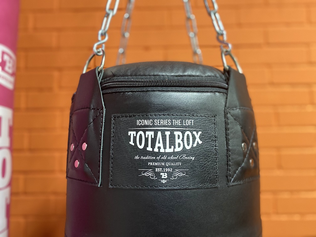 Мешок боксерский набивной LOFT TOTALBOX кожа 35/120/55 кг (черный)