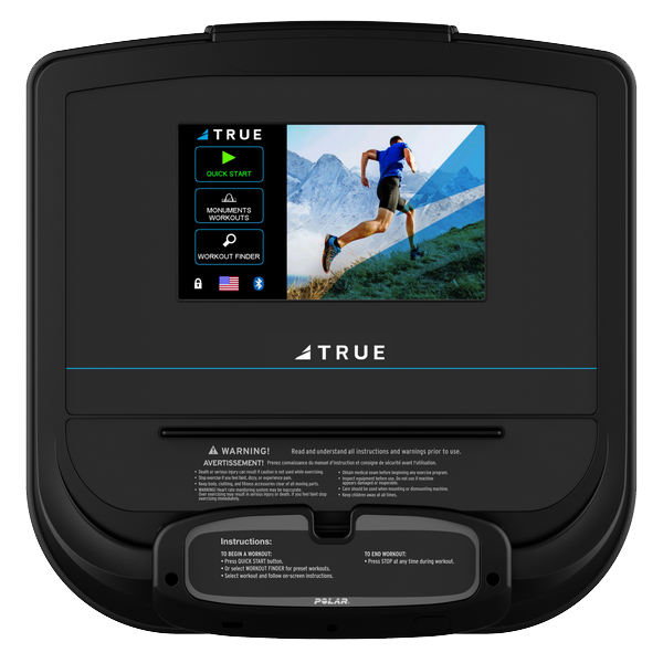 Велотренажер TRUE UC400 с консолью Envision 9