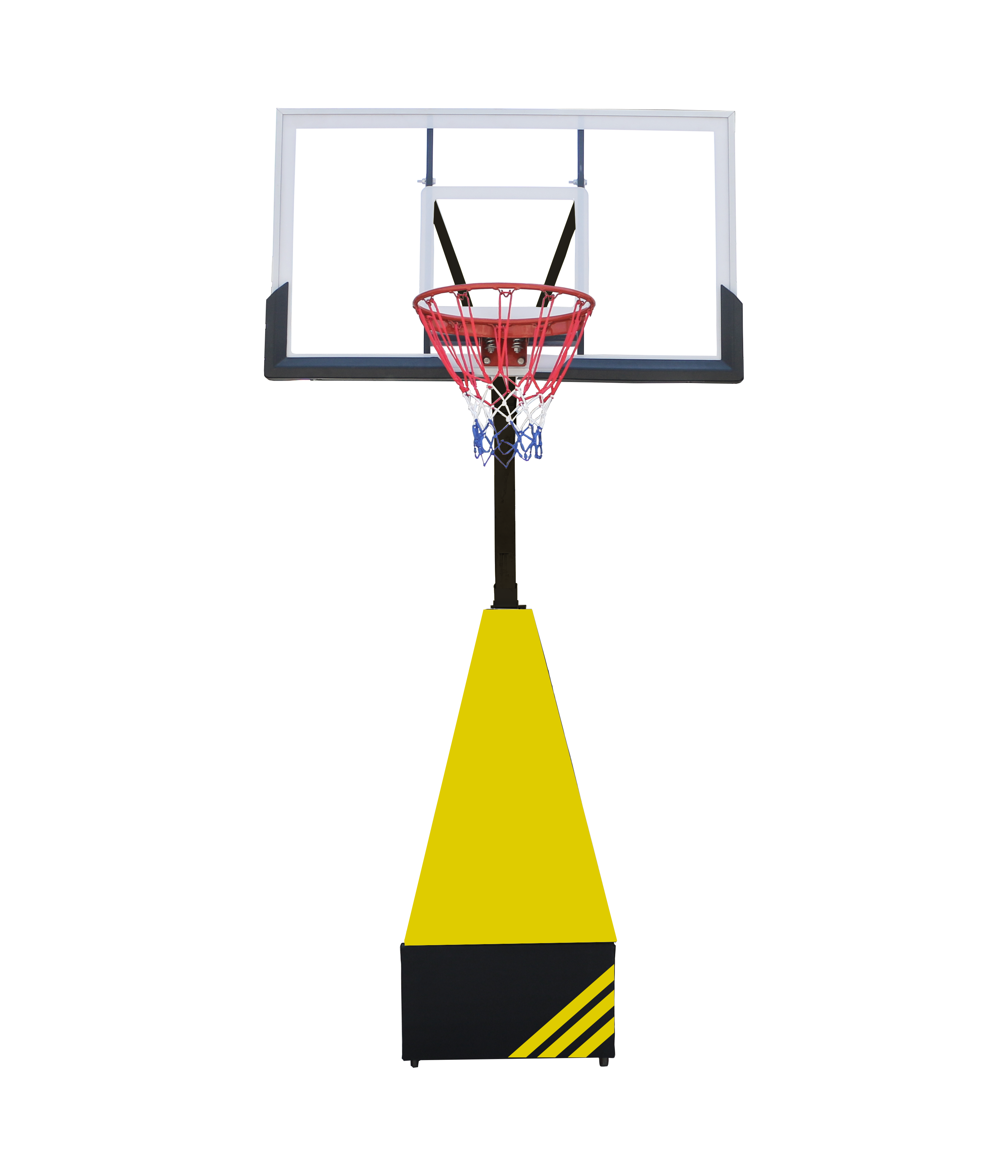 Мобильная баскетбольная стойка Proxima 54", стекло, SG-6H