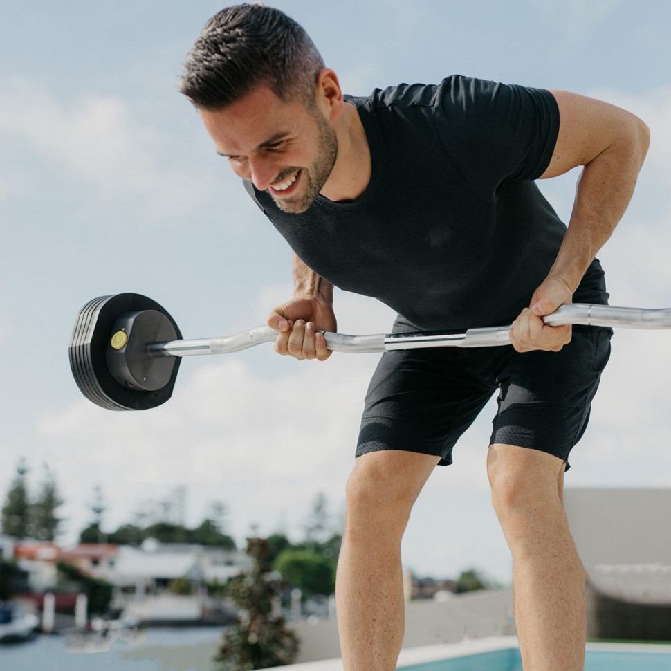 Штанга наборная First Degree Fitness MX Select MX-100, вес 12,8-45,5 кг