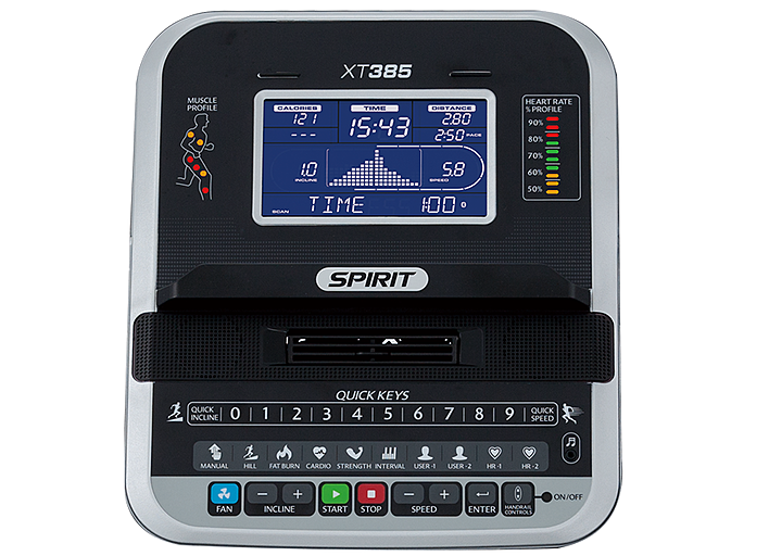 Беговая дорожка SPIRIT XT385