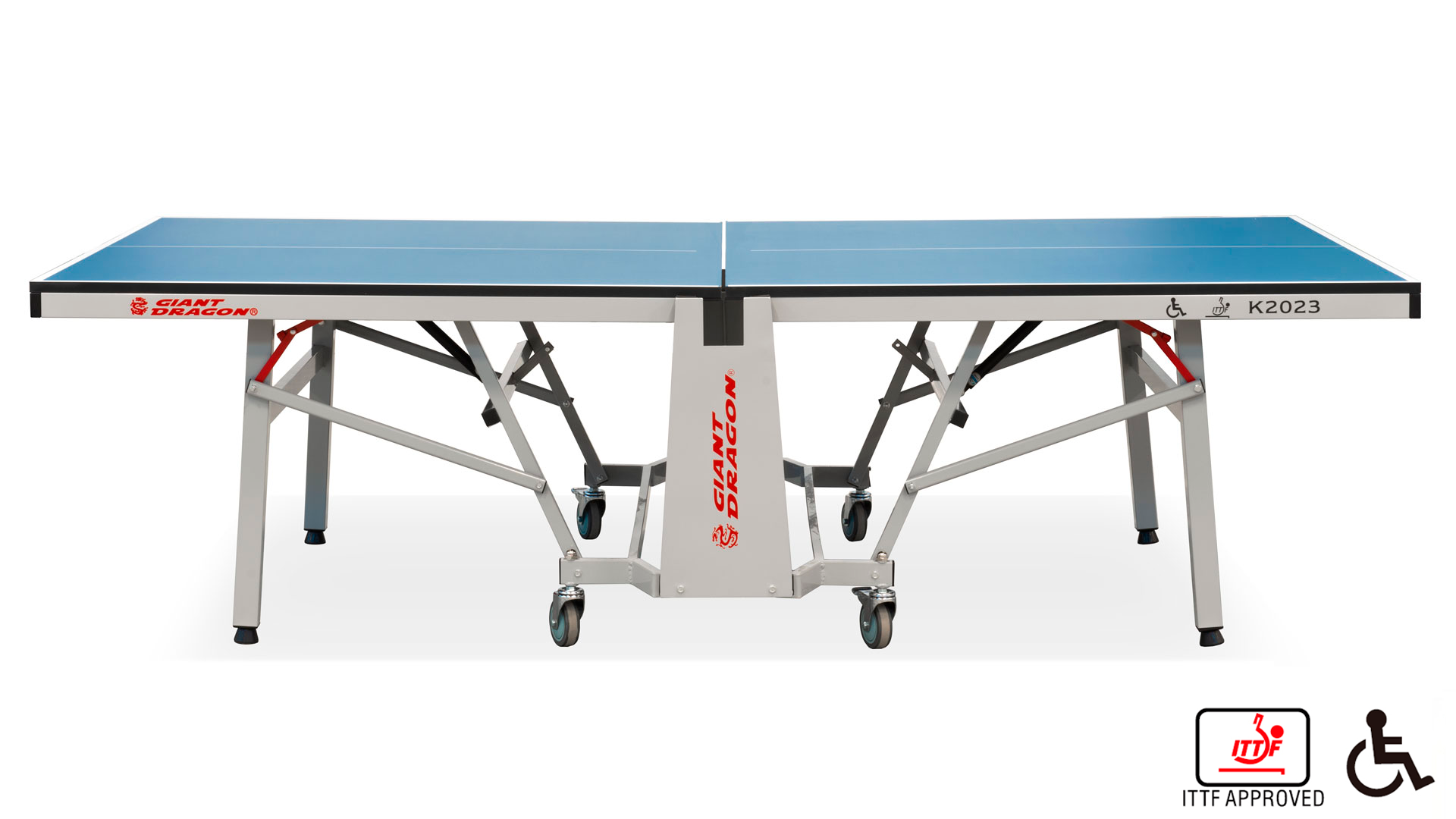 Теннисный стол WINNER "K-2023 ITTF Indoor" (274 Х 152.5 Х 76 см ) с сеткой