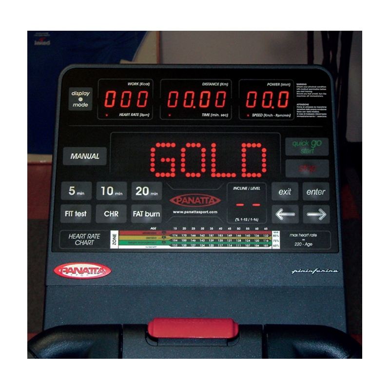 Беговая дорожка Panatta Pininfarina Runner New Gold