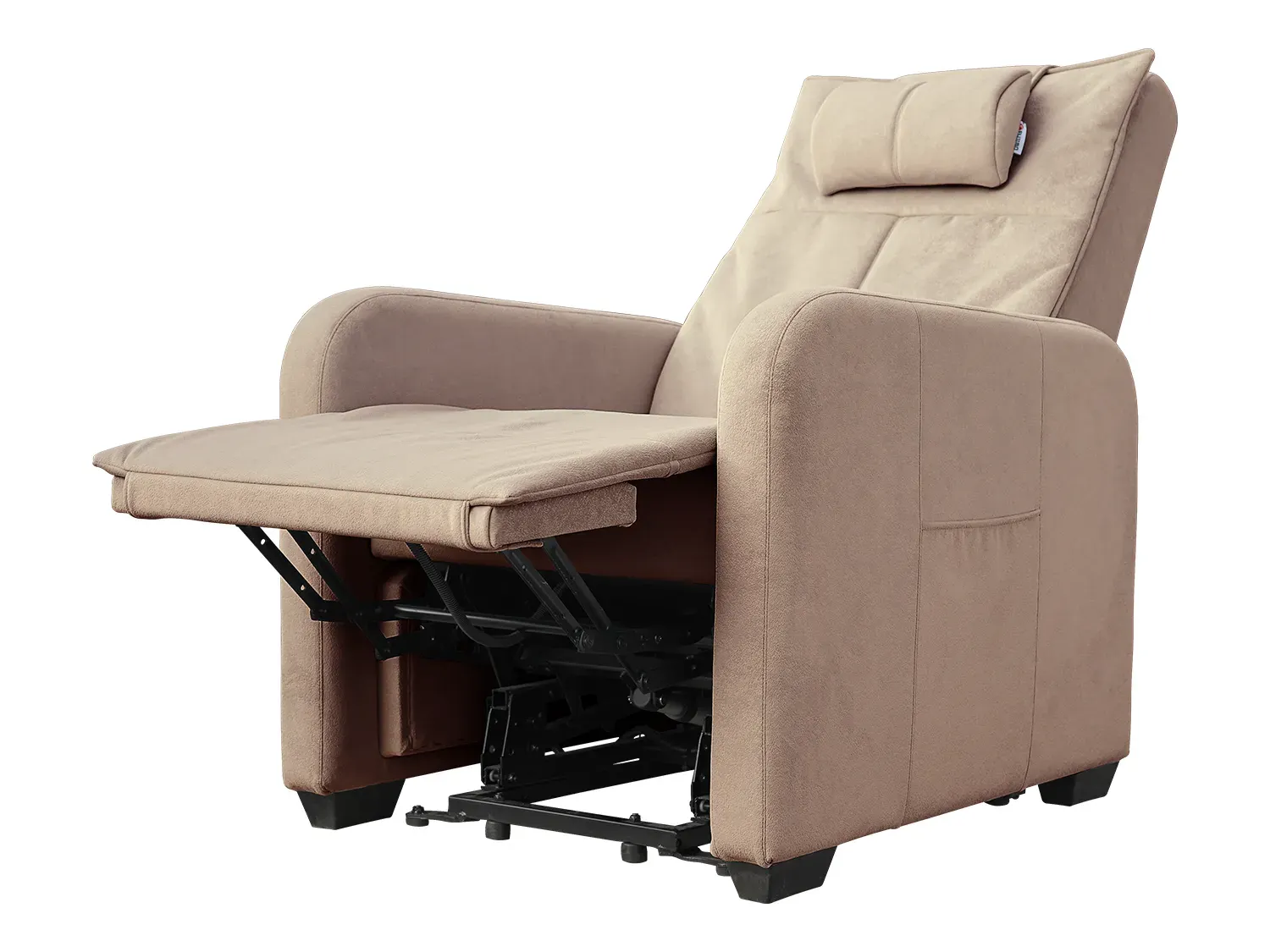 Массажное кресло реклайнер с подъемом FUJIMO LIFT CHAIR F3005 FLFL Ваниль (Sakura 4)