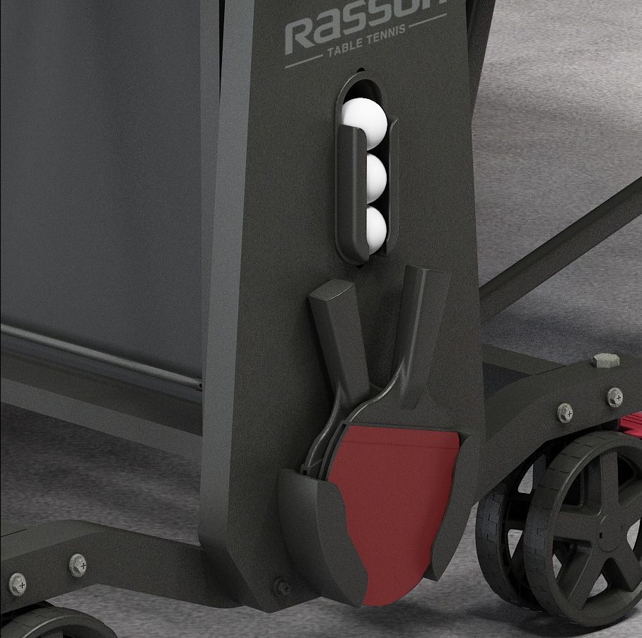 Теннисный стол "Rasson Premium S-2260 Indoor" (274 Х 152.5 Х 76 см ) с сеткой