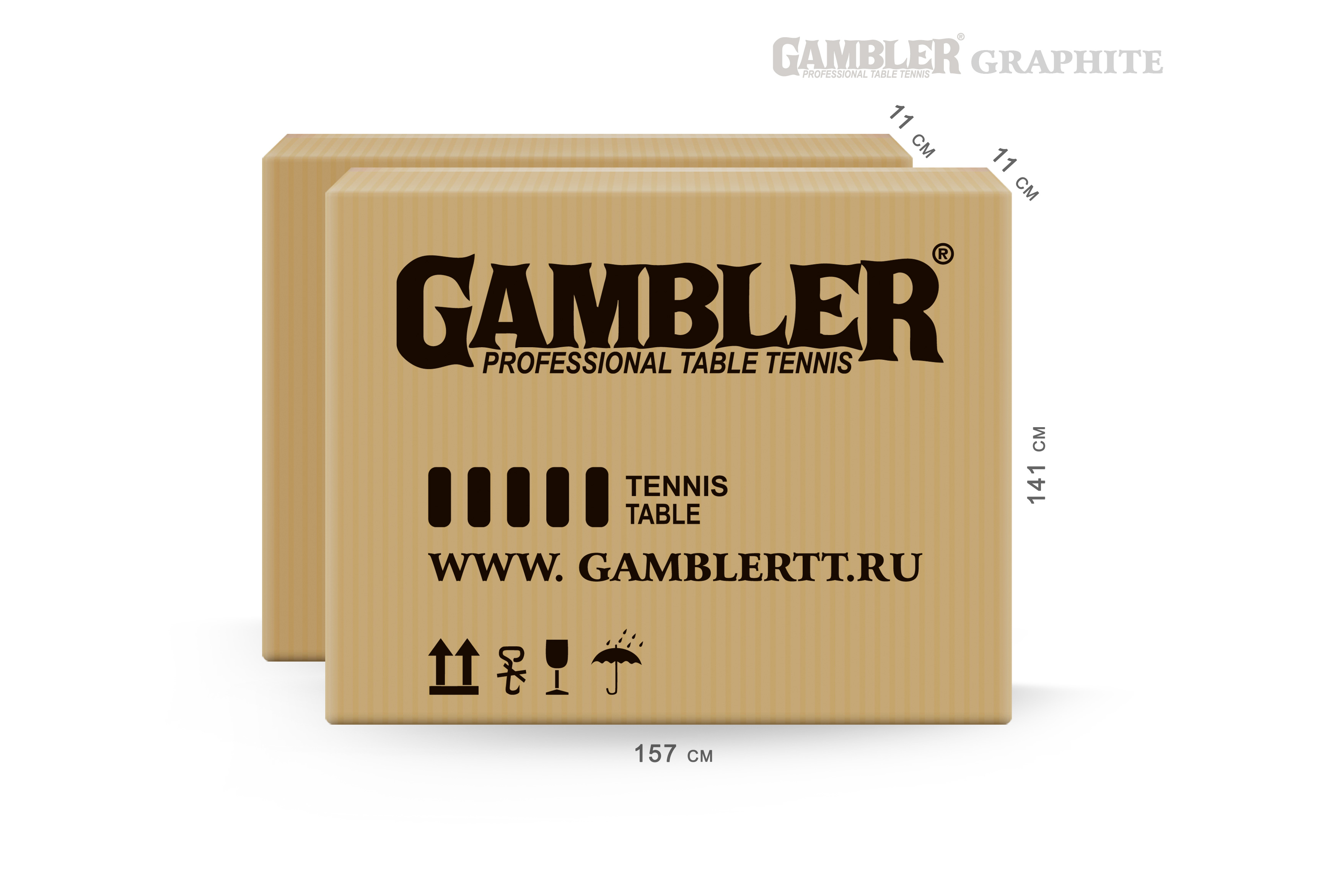 Теннисный стол GAMBLER GRAPHITE