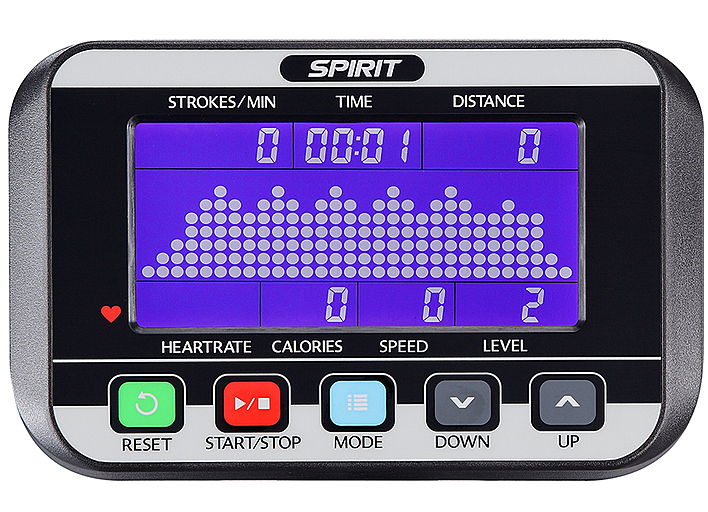 Гребной тренажер Spirit Fitness CRW800