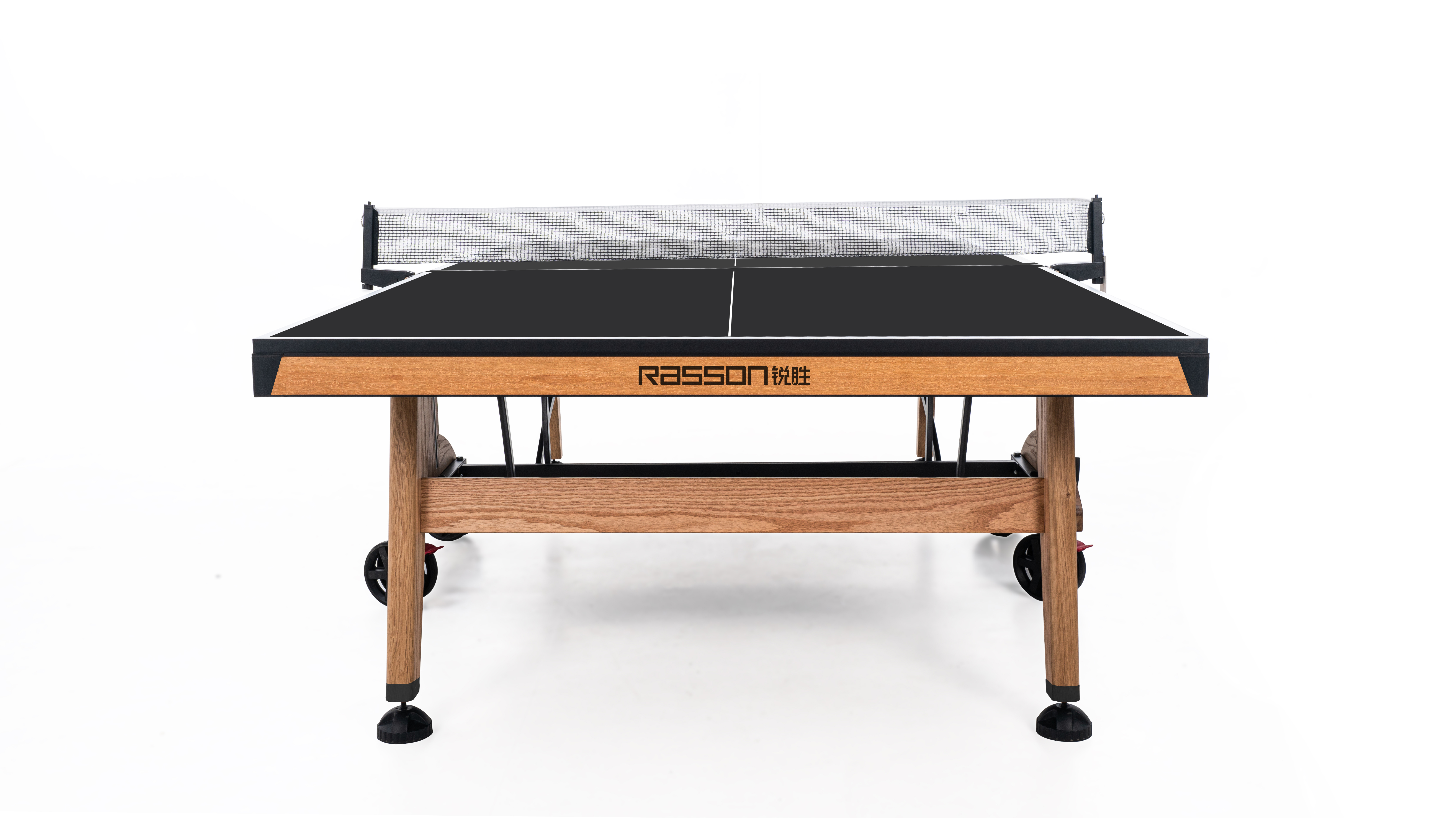 Теннисный стол "RASSON PREMIUM T03 Indoor" (274 х 152,5 х 76 см, натуральный дуб) с сеткой
