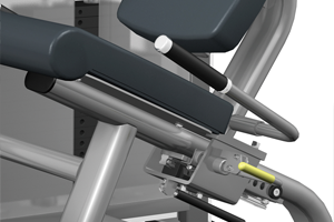 Разгибание ног сидя KRAFT Fitness DELUXE KFDELE