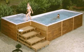 Плавательный СПА бассейн USSPA Combi Spa