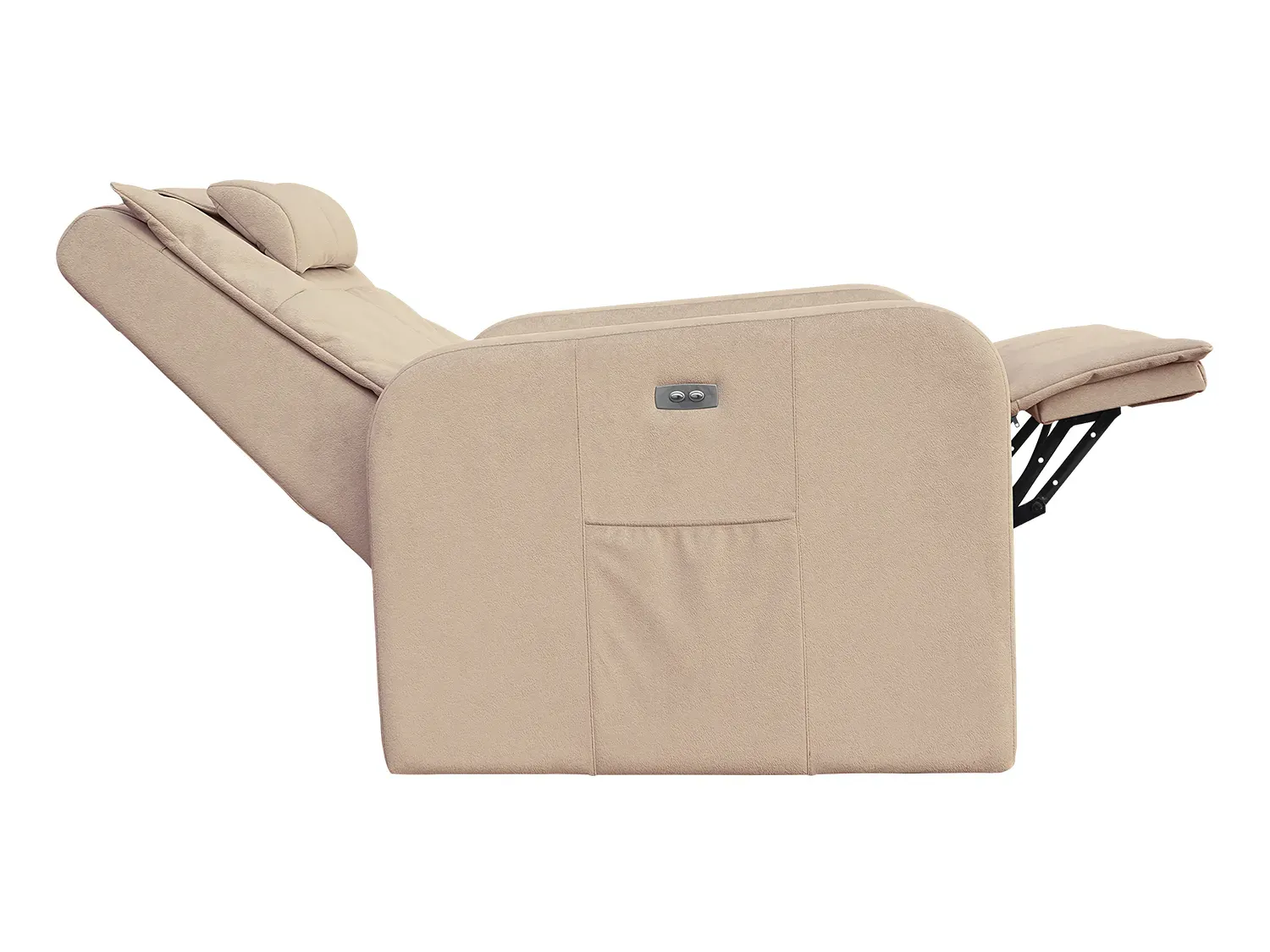 Массажное кресло реклайнер с подъемом FUJIMO LIFT CHAIR F3005 FLFK Ваниль (Sakura 4)
