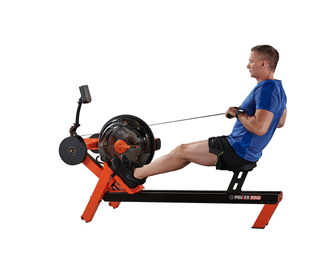 Гребной тренажер First Degree Fitness FluidPowerROW Orange