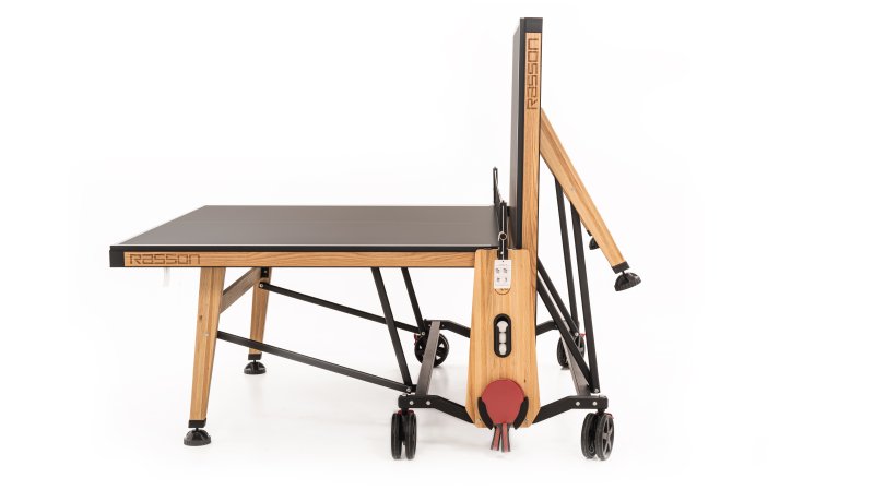 Теннисный стол "RASSON PREMIUM T01 Indoor" (274 х 152,5 х 76 см, натуральный ясень) с сеткой