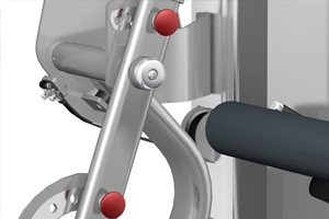 Разгибание ног сидя KRAFT Fitness DELUXE KFDELE