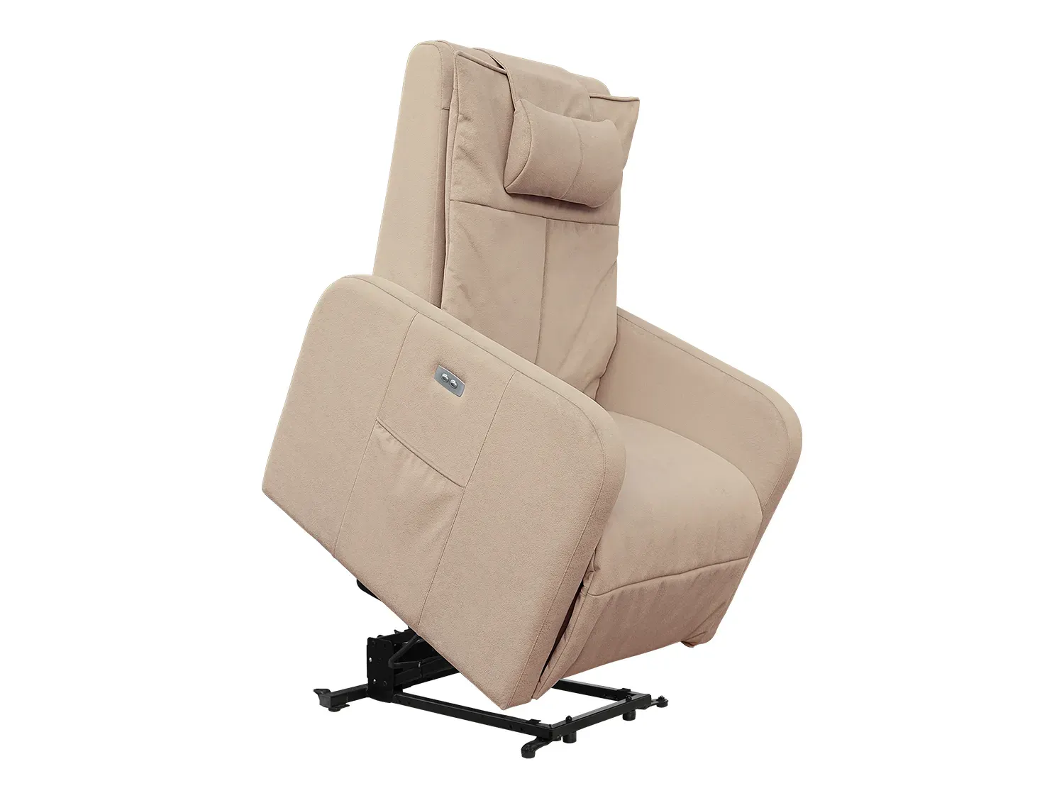 Массажное кресло реклайнер с подъемом FUJIMO LIFT CHAIR F3005 FLFK Ваниль (Sakura 4)