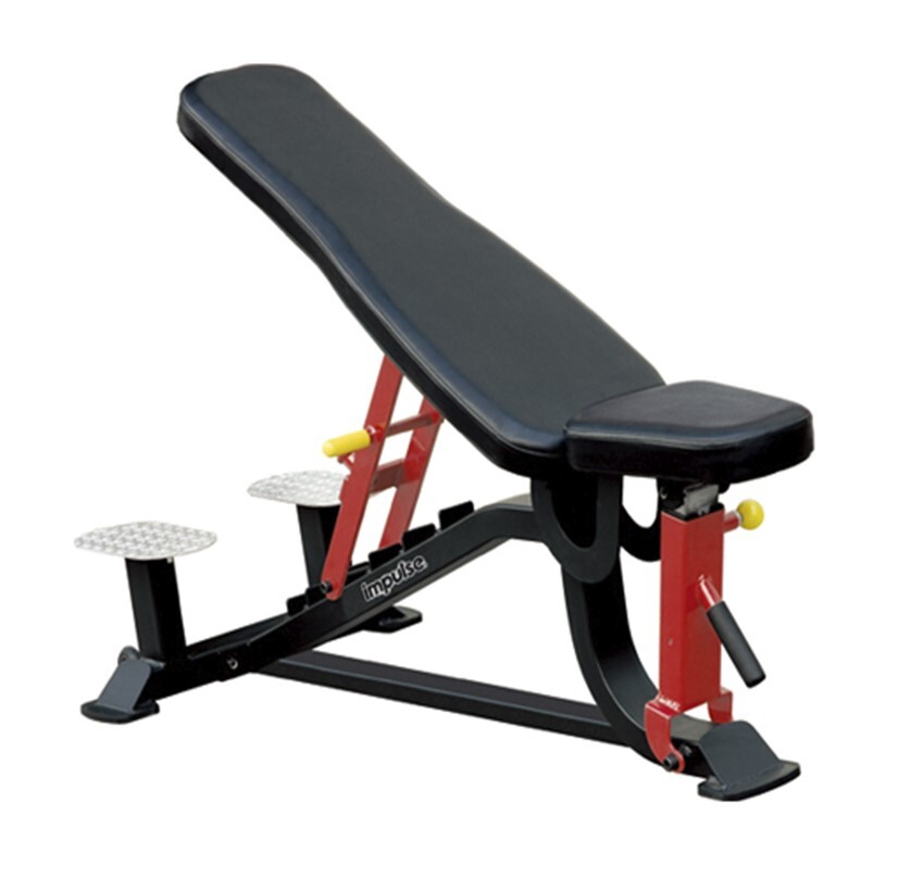 Усиленная многопозиционная скамья AeroFit Sterling SL7012 (с платформой для страхующего)