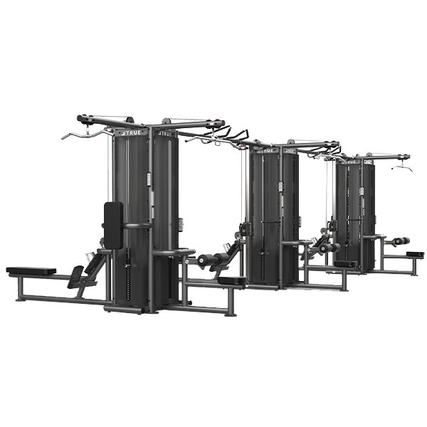 12-ти стековая станция TRUE TMS12000 с кроссоверами (стеки кроссовера - 4 по 112кг)