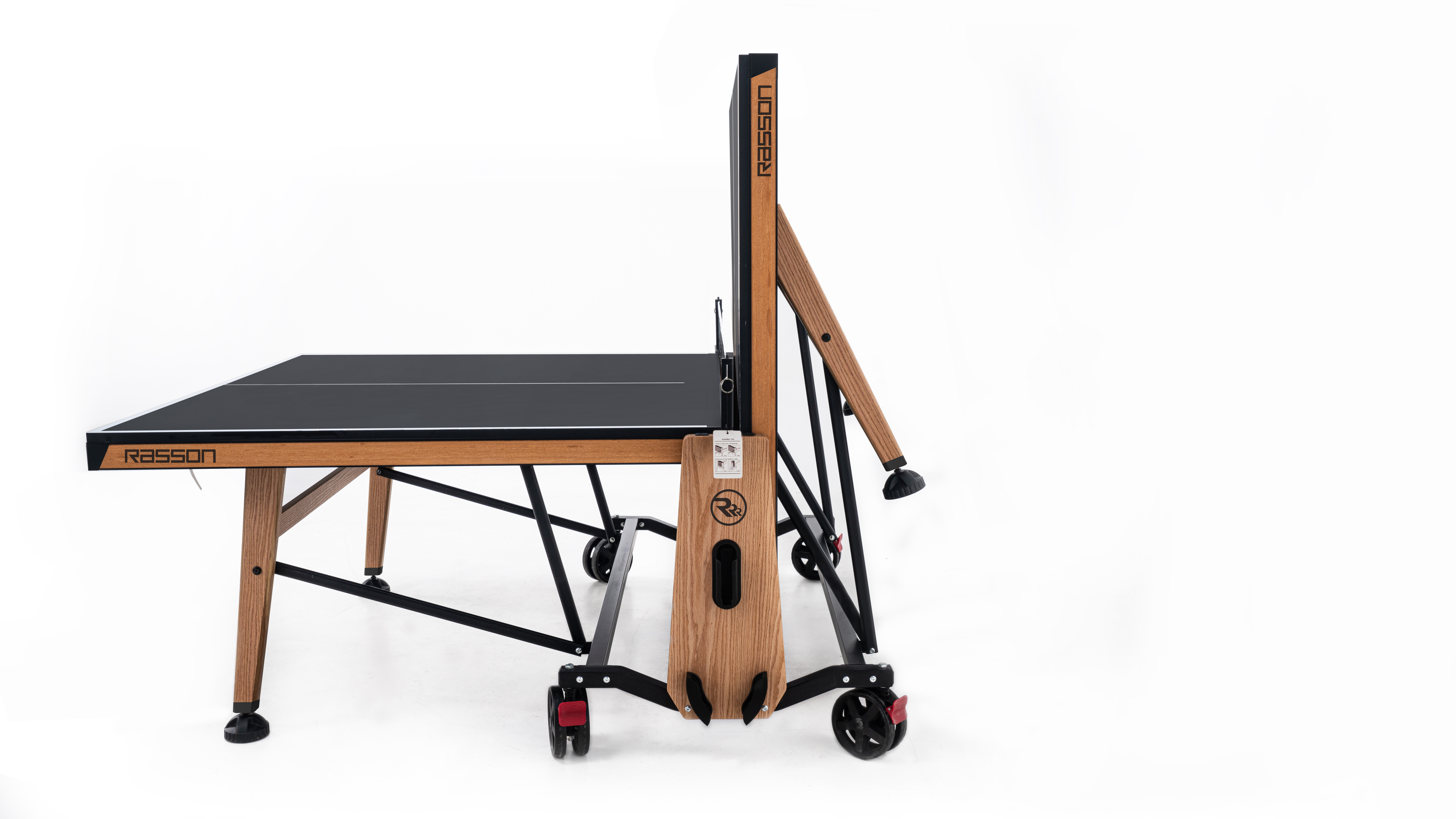 Теннисный стол "RASSON PREMIUM T01 Indoor" (274 х 152,5 х 76 см, натуральный дуб) с сеткой