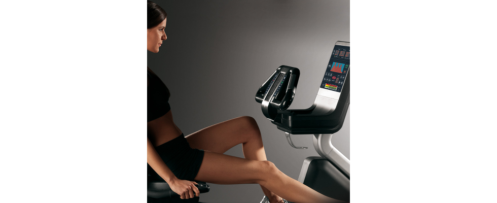 Велотренажер Panatta Pininfarina Horizontal Bike New Gold с Touch-дисплеем