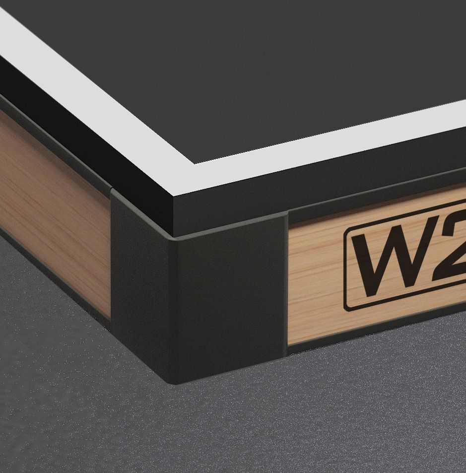 Теннисный стол "Rasson Premium W-2260 Oak Indoor" (274 Х 152.5 Х 76 см ) с сеткой