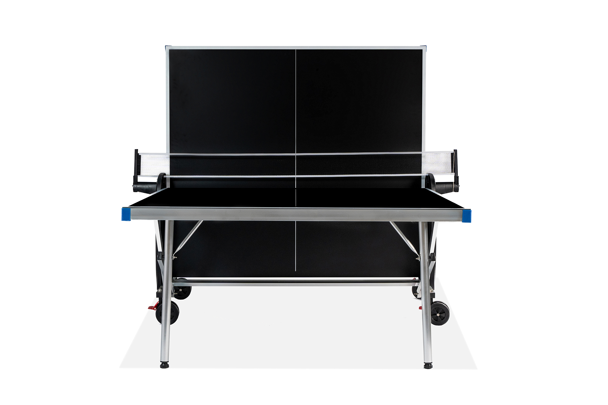 Теннисный стол всепогодный WINNER "W-800 Outdoor" (274 х 152,5 х 76 см) алюминиевый, с комплектом (сетка, 2 ракетки, 6 шариков )