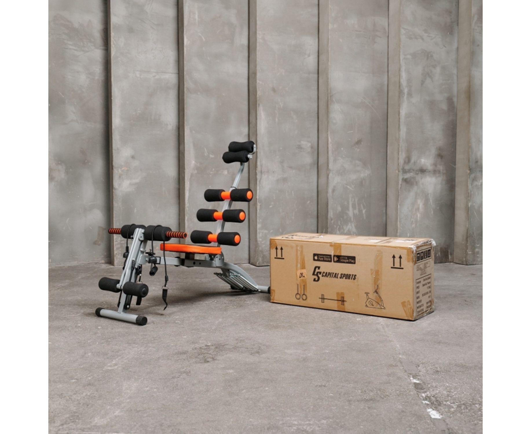 Силовая скамья DFC Capital Sports AB Trainer оранжевая