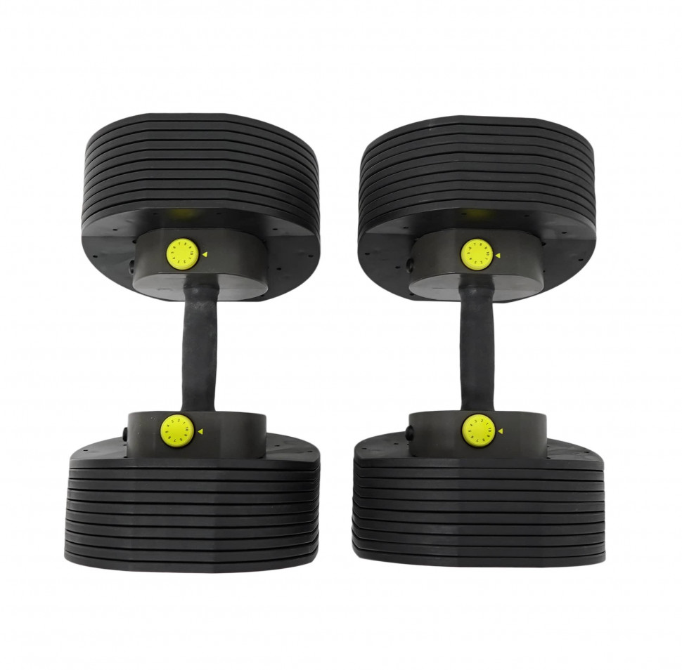 Гантели регулируемые First Degree Fitness MX Select MX85 вес 5.6 - 38.6 кг со стойкой