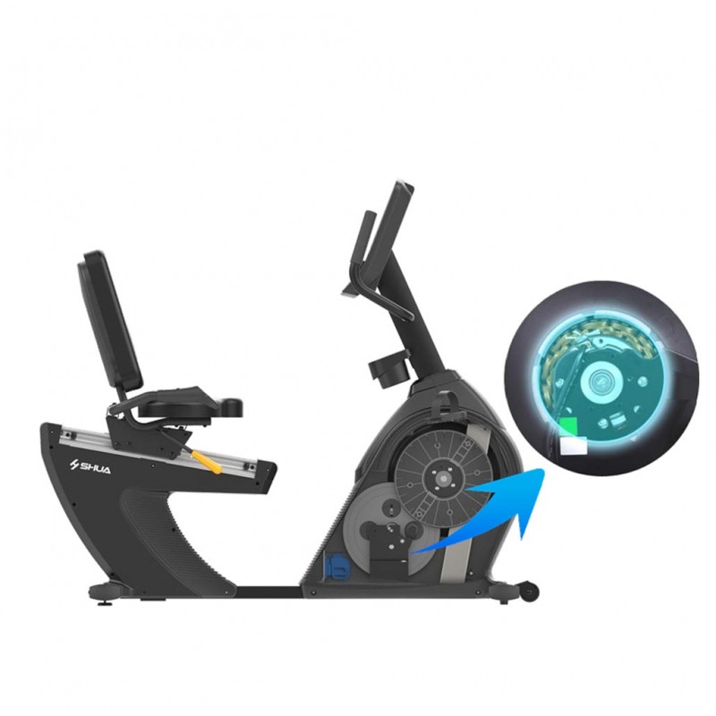 Горизонтальный велотренажер SHUA SH-B6500R