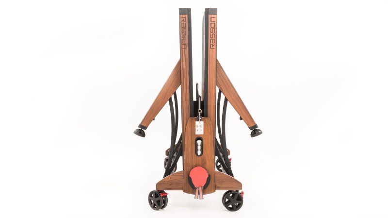 Теннисный стол "RASSON PREMIUM T03 Indoor" (274 х 152,5 х 76 см, натуральный орех) с сеткой
