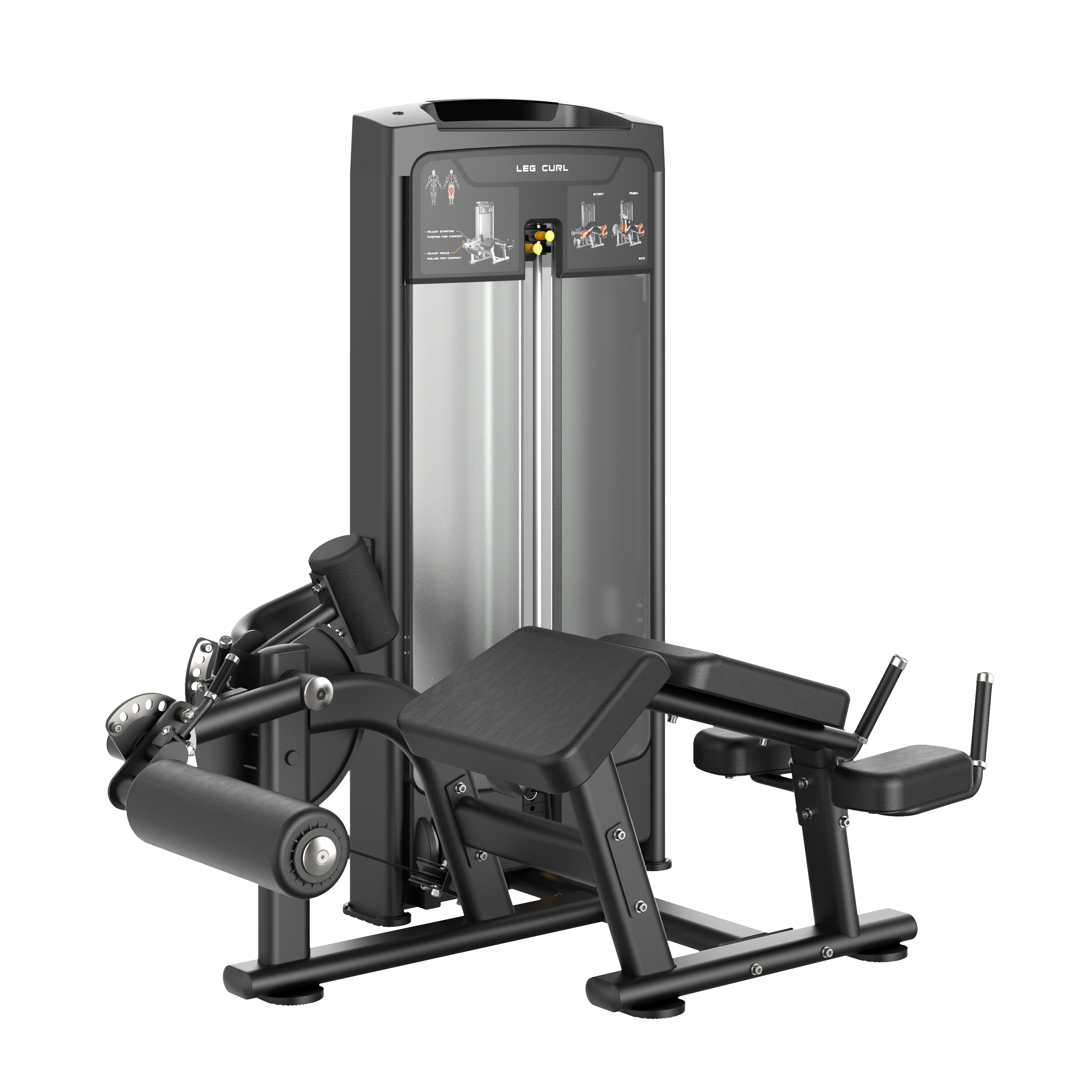 Сгибание ног лёжа Smith RE8015