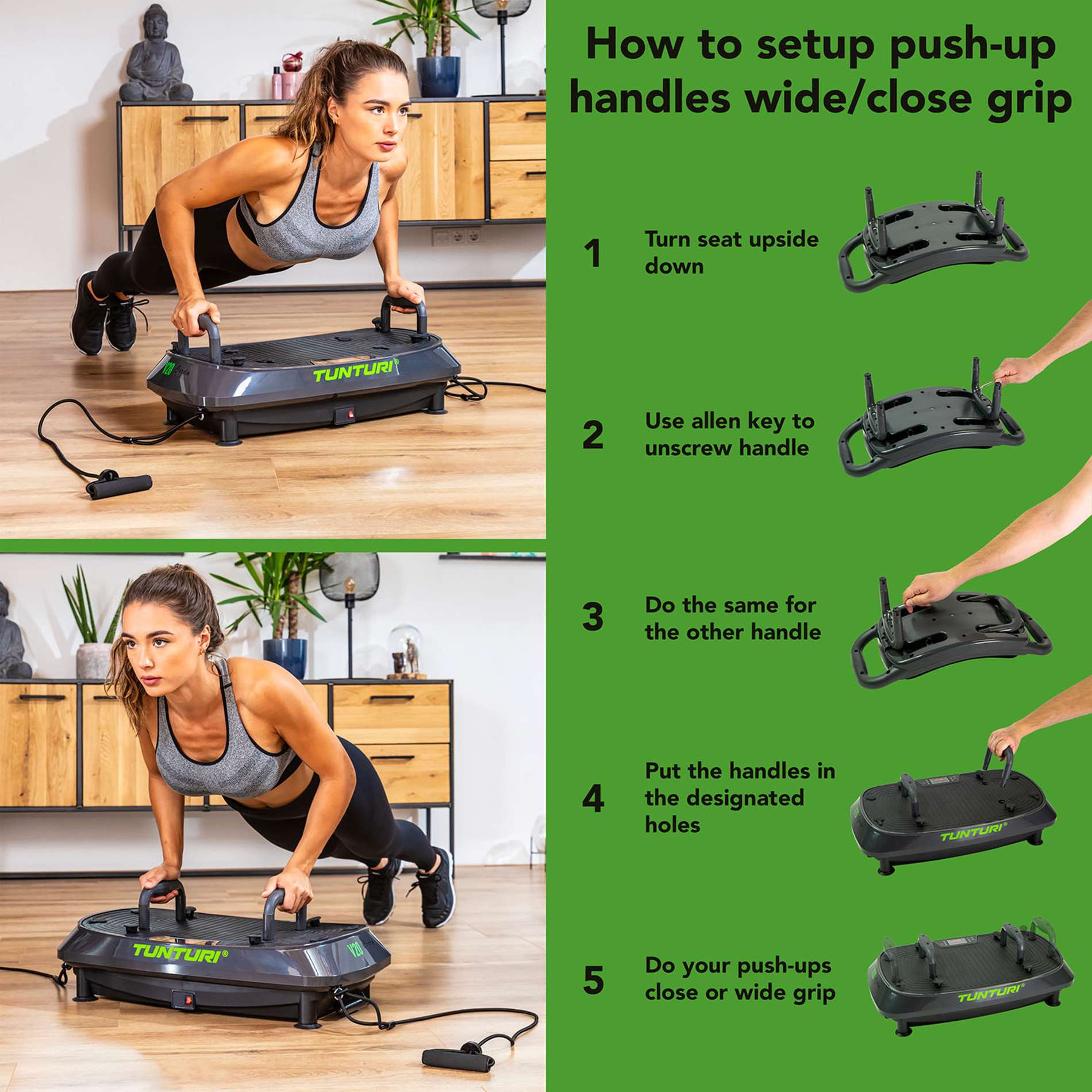 Виброплатформа Tunturi Cardio Fit V20
