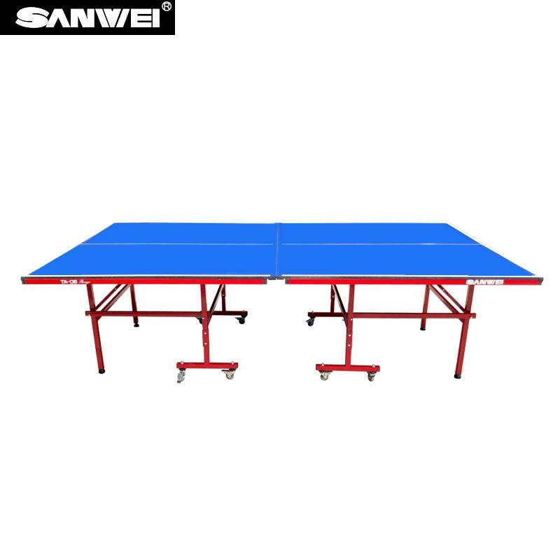 Теннисный стол Sanwei TA-06 Rouge 16мм синий