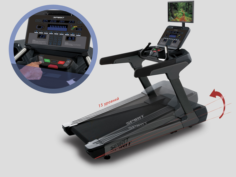Беговая дорожка SPIRIT CT900