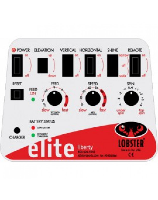 Теннисная пушка Lobster Elite Liberty (аккумулятор)