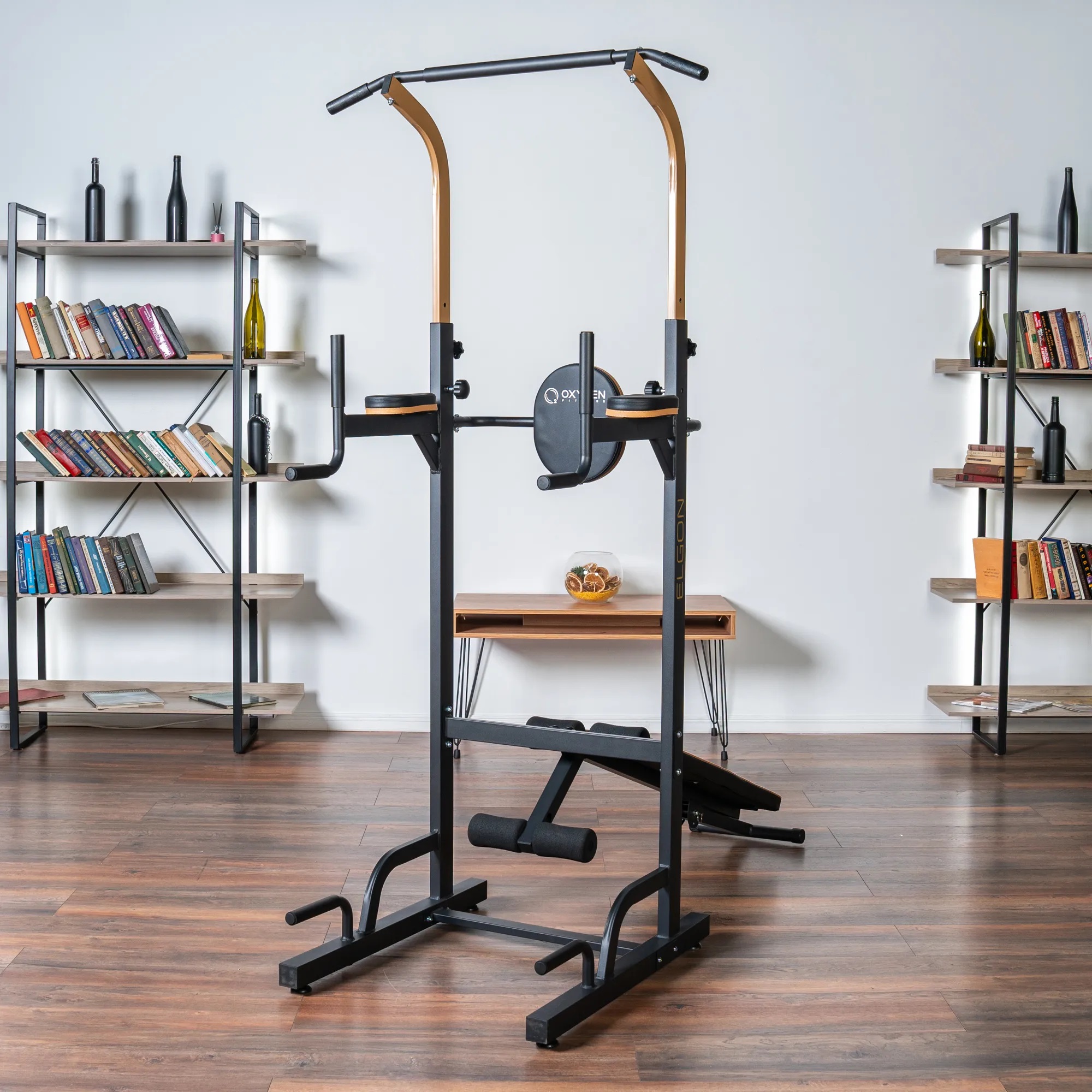 Турник 3 в 1 со скамьей OXYGEN FITNESS ELGON