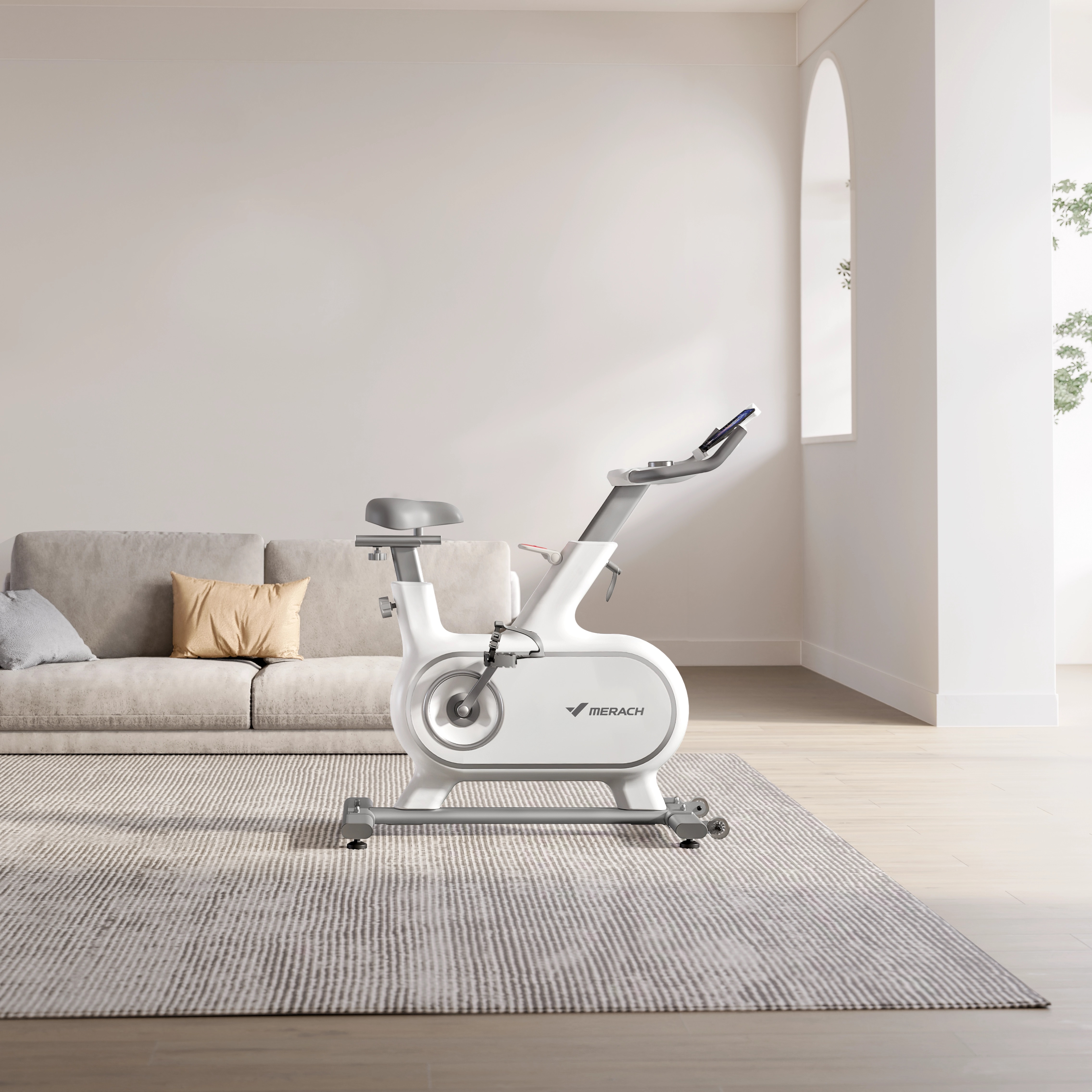 Велотренажер MERACH MR-S06 WHITE