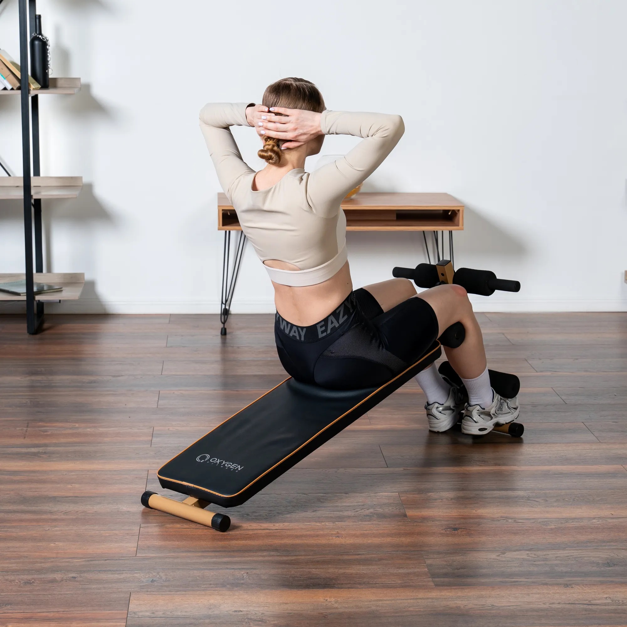 Скамья для пресса прямая OXYGEN FITNESS MORAN