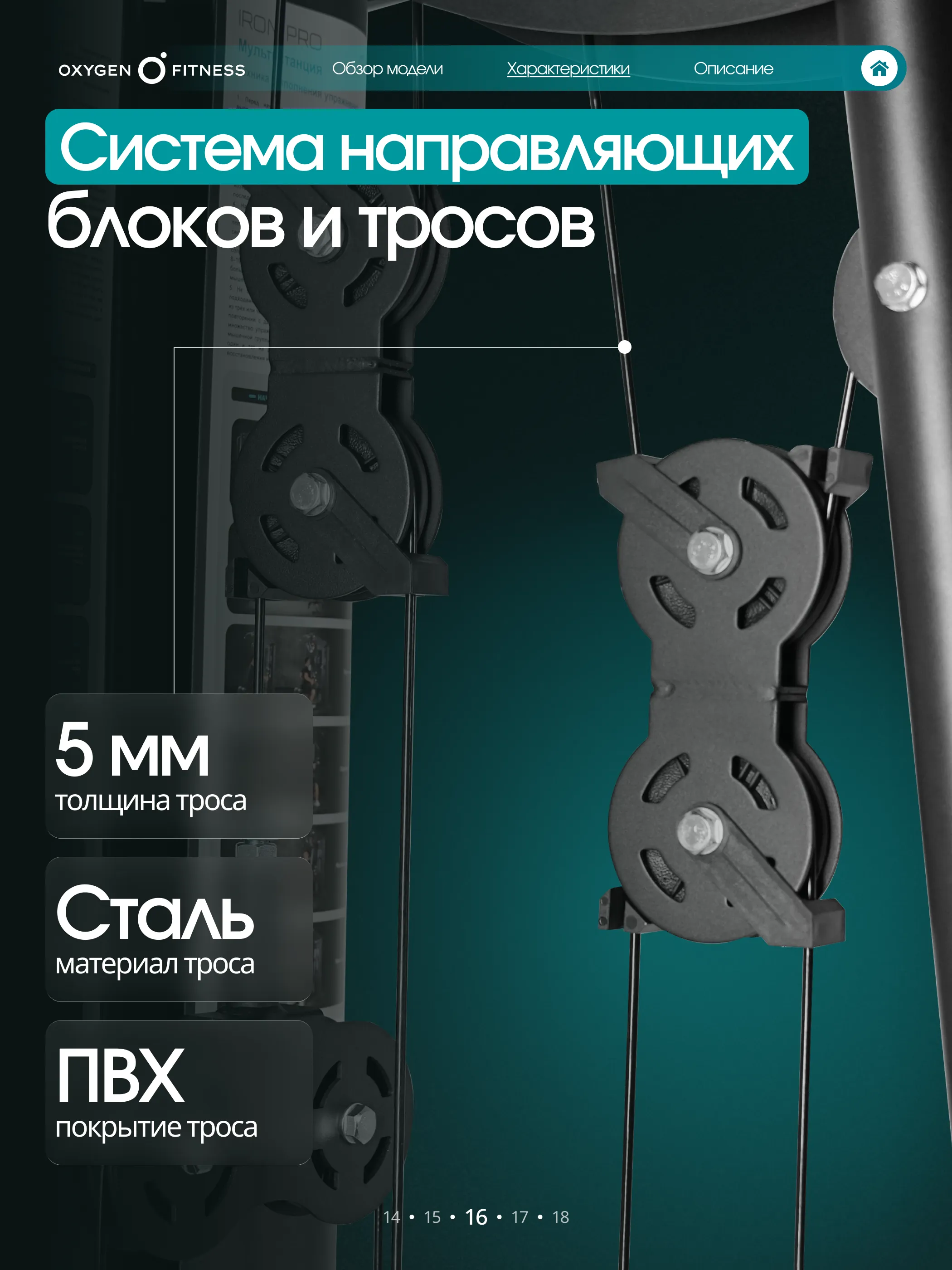 Силовой комплекс OXYGEN FITNESS IRON PRO