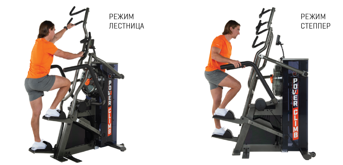 Противонаправленная лестница First Degree Fitness FluidPowerCLIMB Grey