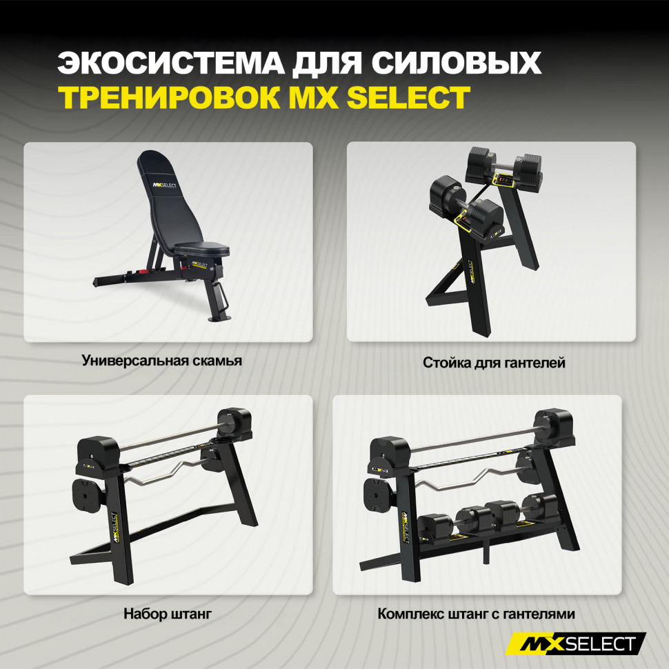 Стойка для гантелей MX Select MX55 EVO и MX100 EVO