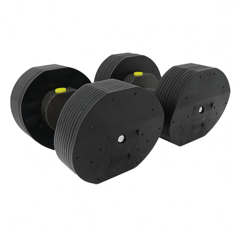 Гантели регулируемые First Degree Fitness MX Select MX85 вес 5.6 - 38.6 кг со стойкой