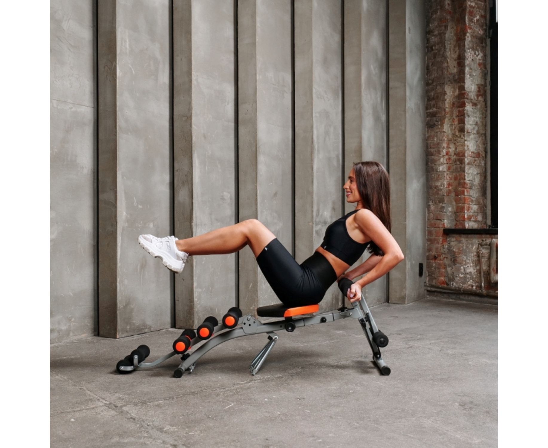 Силовая скамья DFC Capital Sports AB Trainer оранжевая